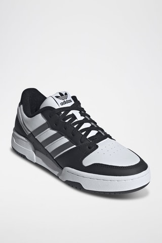 Leren Sneakers Team Court 2 STR - Zwart