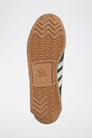 Zapatillas de piel Country - Verde oscuro