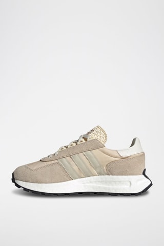 Sneakers Retropy - Wit en beige