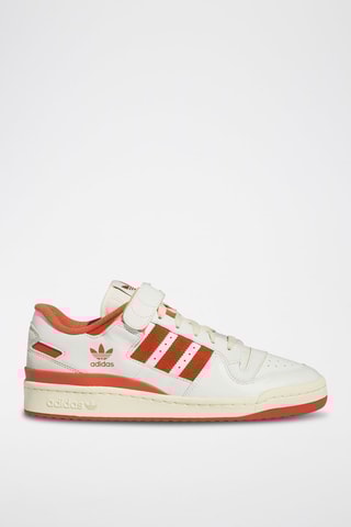 Nubuck Basketbalschoenen Forum 84 Low - Ivoor