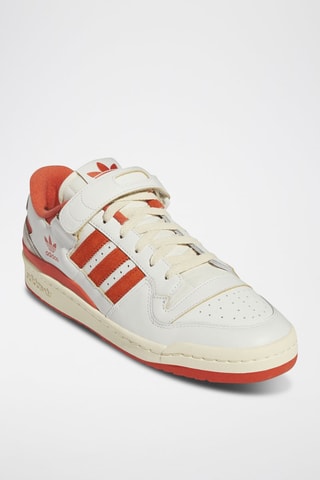 Nubuck Basketbalschoenen Forum 84 Low - Ivoor