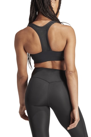 Push-up Sportbeha Pwim MS Mix - zwart