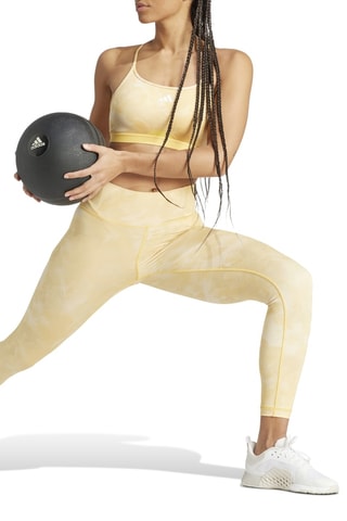 Sportbeha Aeroreact Essentials- Geel