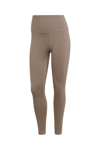 Yogalegging Hoge Taille YO Lux 78 Tig - Taupe