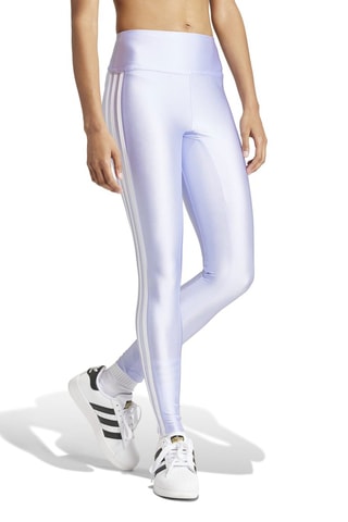 Legging 3-Stripes - Lavendelpaars