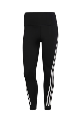 7/8 Legging Optime Trainicons - Zwart en Wit