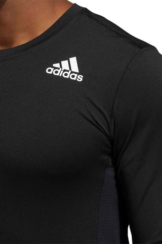 Trainingsshirt Techfit Compression - Zwart