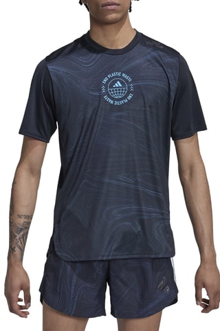 Hardloopshirt D4R RTFO TEE Marineblauw