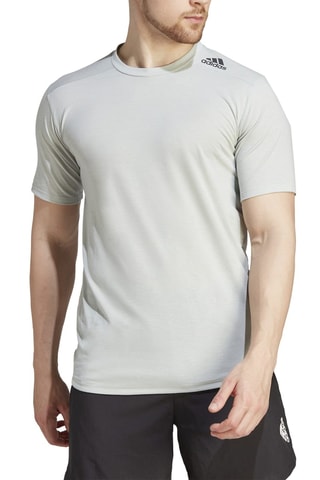 Trainingsshirt Slim Fit Strength - Lichtgrijs