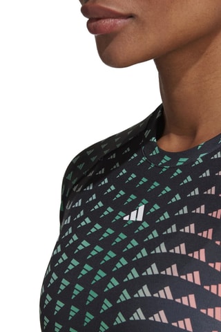 Kort T-shirt Seasonal - Zwart en Ecru