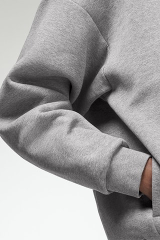 Basketbalsweater met Capuchon One - Gemêleerd Lichtgrijs