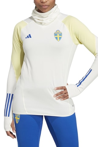 Voetbalsweater Ecru en Geel