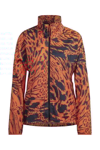 Hardloopsweater Fast AOP Oranje en Zwart