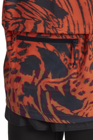 Hardloopsweater Fast AOP Oranje en Zwart