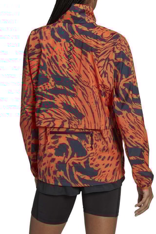 Hardloopsweater Fast AOP Oranje en Zwart