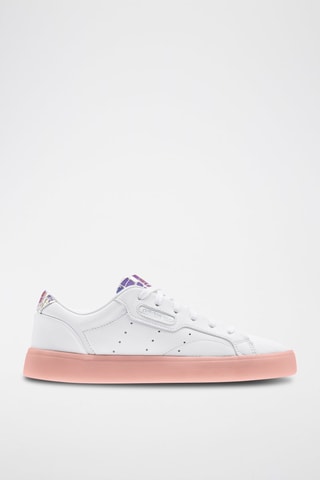 Leren Sneakers Sleek Wit