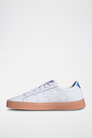 Leren Sneakers Sleek Wit