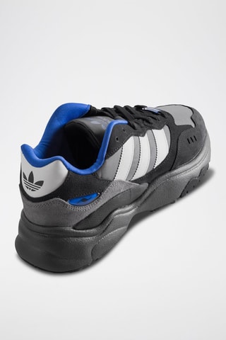 Nubuck Sneakers Retropy F90 Zwart en Grijs