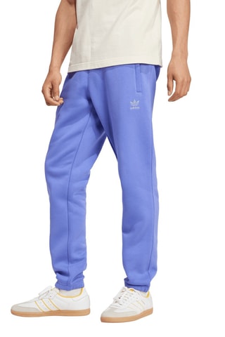 Broek slim Trefoil Essentials - kobaltblauw