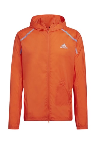 Windjack met Capuchon Marathon Oranje