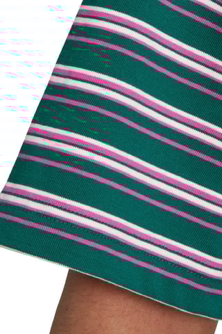 Wijd Gestreept T-shirt 80s - Groen