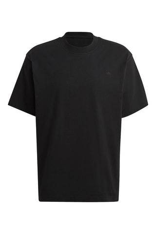 Biologische Katoenen T-shirt Adicolor Contempo- Zwart