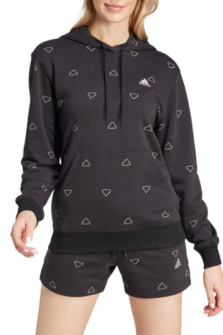 Sweater met Capuchon Essentials - Zwart