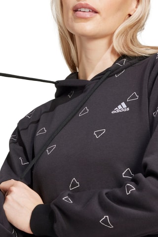 Sweater met Capuchon Essentials - Zwart