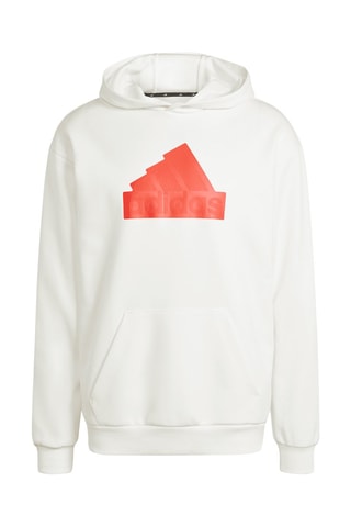 Sweater met Capuchon Badge of Sport Future Icons - Wit 