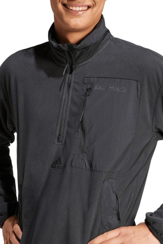 Fleece Sweater City Escape - Zwart