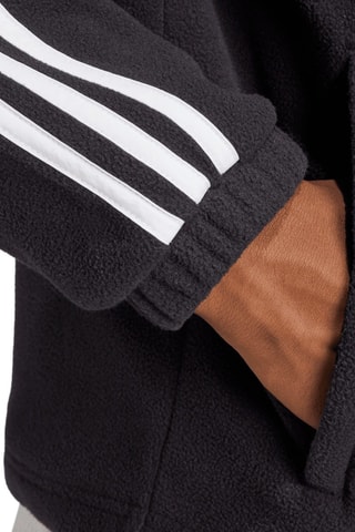 Sweater met Capuchon Adicolor Teddy - Zwart