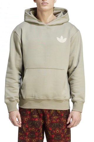 Sweater met Capuchon Injection - Kaki