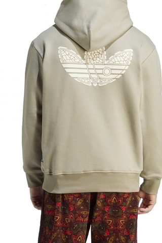 Sweater met Capuchon Injection - Kaki