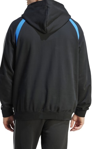 Sweater met Capuchon Injection - Zwart