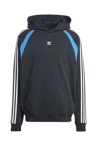 Sweater met Capuchon Injection - Zwart