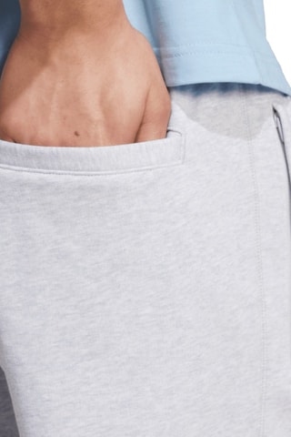 Wijd Short Premium Essential - Gemêleerd Lichtgrijs