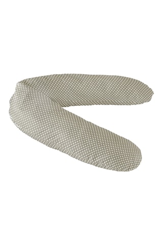 Borstvoedingskussen Lunares 145 x 25 cm - Amandelgroen en Wit