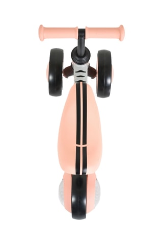 Mini Loopfiets Wee - Lichtroze en Grijs - Vanaf 1 jaar - T/m 20 kg