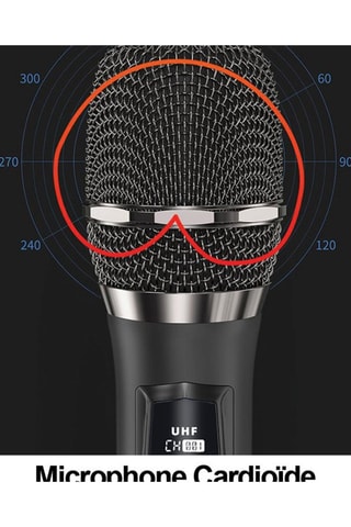 Draadloze microfoon 2 pcs - 192 KHz