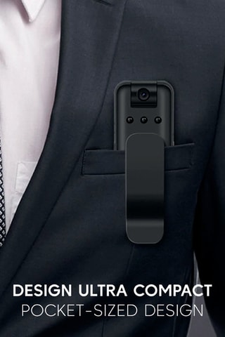 Bodycamera Eko - Model Unix - 1080P - 180° - Night Vision 