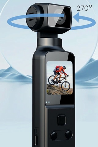 Vlogcamera Eko - Model Fibix - 4K - Wi-Fi - Stabilisator.