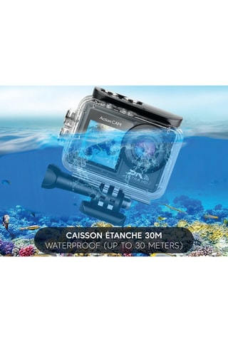 Sportcamera Eko - Model Delta - 5K - Wi-Fi - Dubbel scherm