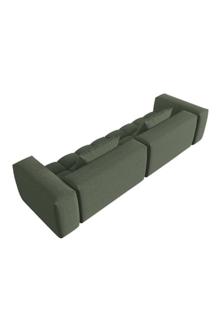 Canapé modulable Lorella - Vert olive