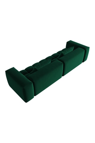 Canapé modulaire Lorella - Vert bouteille