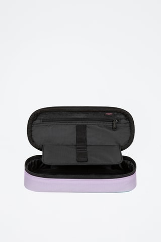 Trousse tie and dye Oval  - Violet et ciel