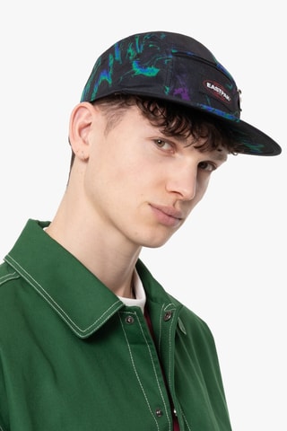 Casquette 5 Panel - Noir et vert