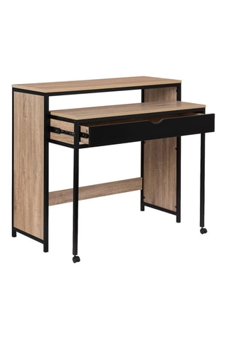 Bureau extensible Manhattan - 98,5 x 88 x 36-61,5 cm