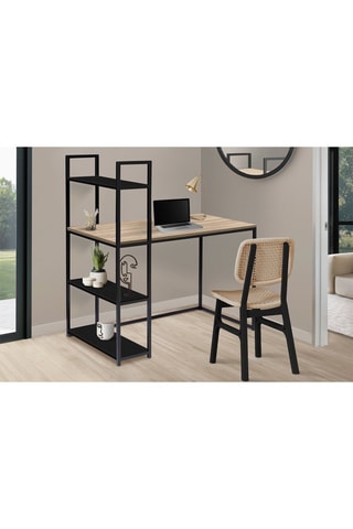 Bureau bibliothèque Manhattan - 113 x 120 x 64 cm