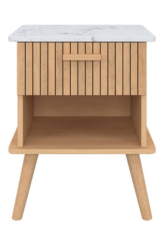 2 tables de chevet 1 tiroir Marceau - 40 x 50 x 34 cm