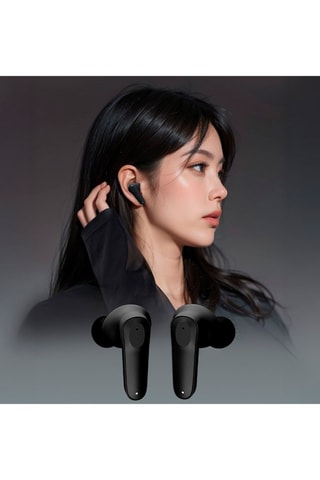 Auriculares intra-auriculares sem fio A98 - Preto